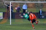 Rob Kinsella scores the first goal for Salford City FC
